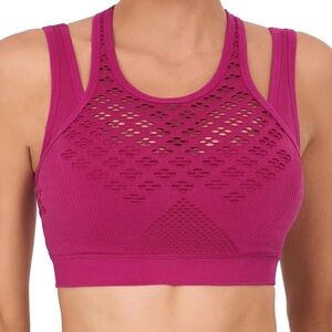 Amazon Women's High Impact Sports Top - Racerback, Breathable - New size M